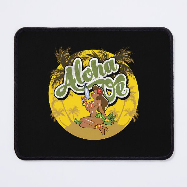 Item preview, Aloha Oe Tropical Island Sunset Tiki Vibe designed and sold by AaroTodd.