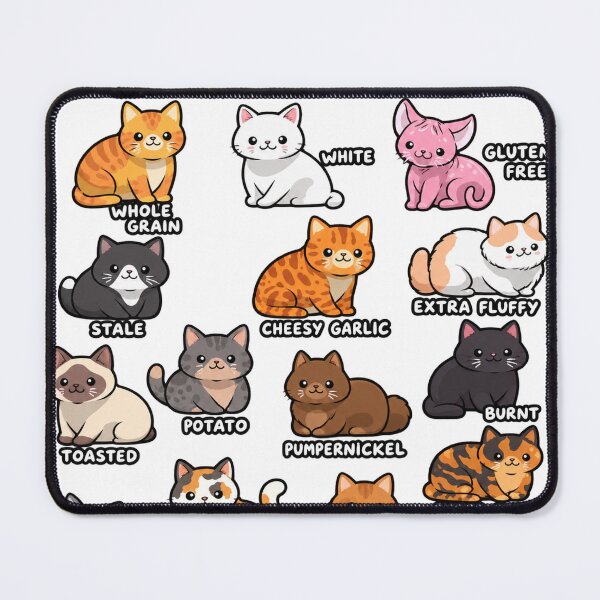 Item preview, The Types of Cat Loaf designed and sold by DiasCreature.