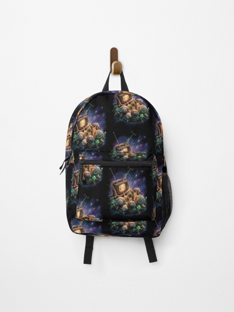 Thumbnail 1 of 3, Backpack, Cosmic Shell-a-Vision designed and sold by HexOne.