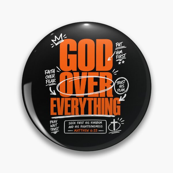Item preview, God Over Everything designed and sold by hesotendes.