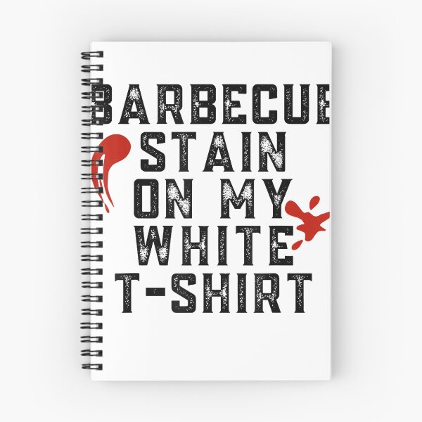 Item preview, Barbecue Stain On My White T-Shirt designed and sold by leelossyjudit.