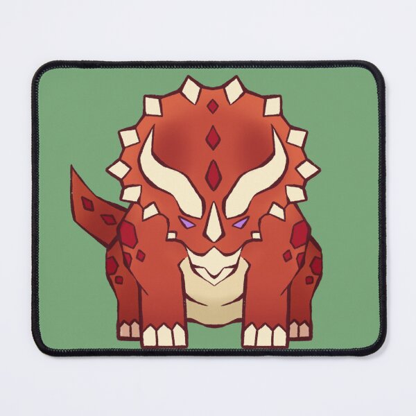 Item preview, 2D Illustrated Triceratops Dinosaur Icon designed and sold by MilagrosMenagerie.