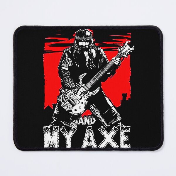 Item preview, Gimli And My Axe Heavy Metal designed and sold by ProgoGrafis.