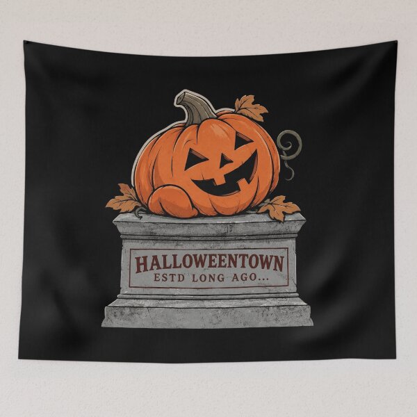Item preview, Est D Long Ago Retro Halloweentown Town Disney Channel designed and sold by FieldsnancyArts.