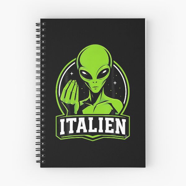 Item preview, Italien Alien Italian Hand Gesture Sci Fi  designed and sold by RealestInternet.