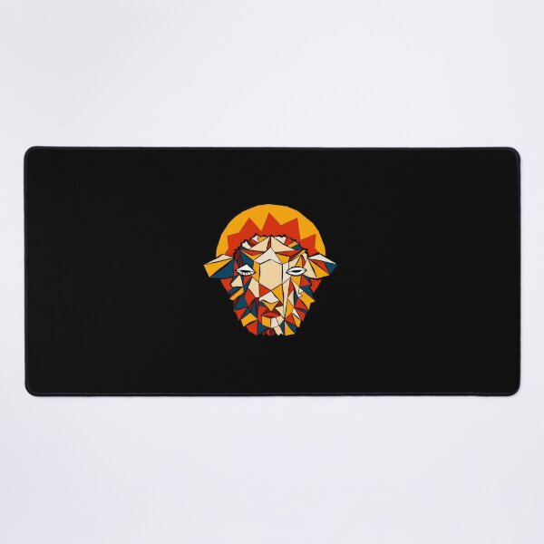 Item preview, Geometric Lion Sun Abstract Art Graphic designed and sold by bezaperina.