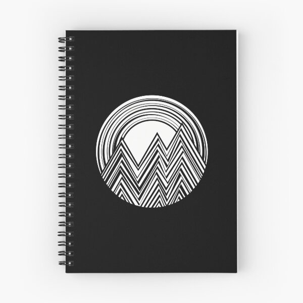 Item preview, Geometric Mountain Abstract Circle Design designed and sold by lasopent.