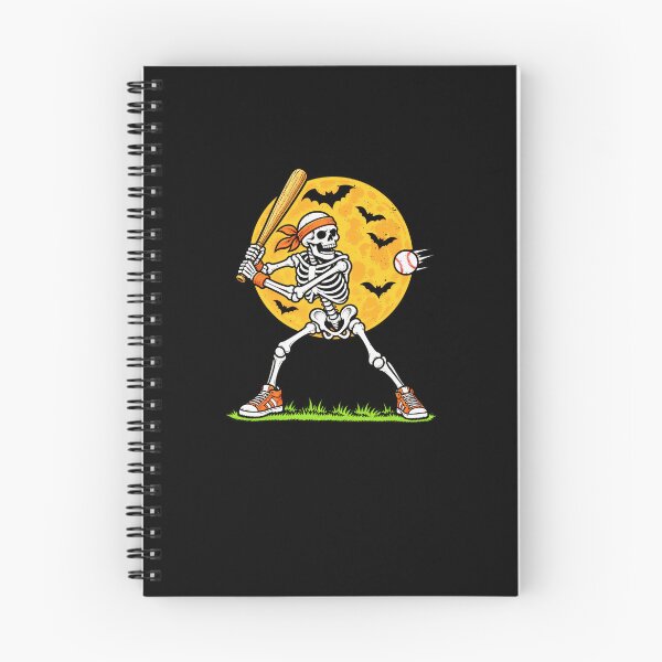 Item preview, Funny Skeleton Baseball Halloween Moon Art designed and sold by elderberry.