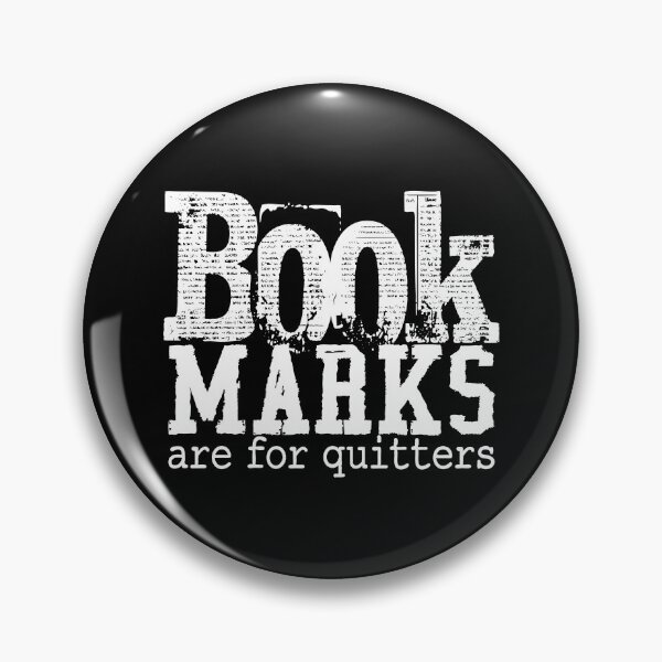 Item preview, Book Marks Are For Quitters designed and sold by milomatchart.