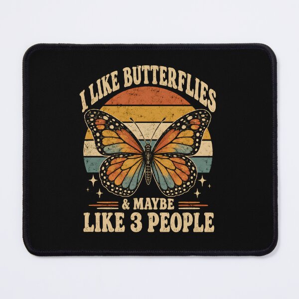 Item preview, I Like Butterflies and Maybe 3 People  designed and sold by a-turner-paint.