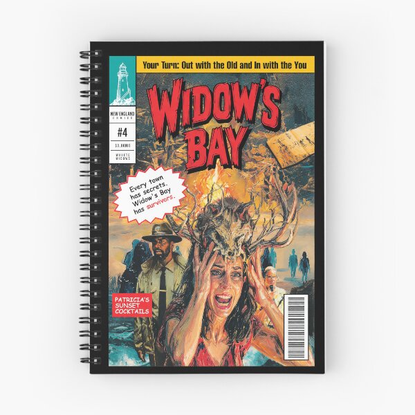 Item preview, Widow's Bay #4 Comic Cover  Suspense Pulp Art designed and sold by CaryReinger.