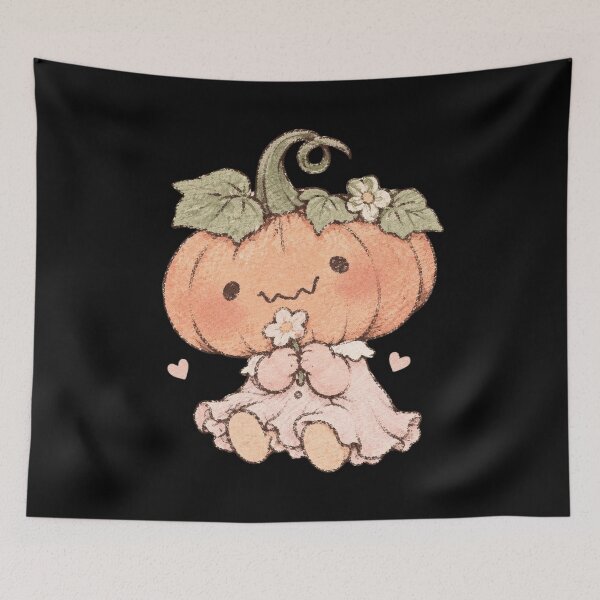 Item preview, Cute Little Pumpkin Seasonal Decor designed and sold by AmayaSingleton.
