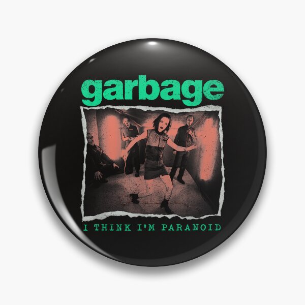Item preview,  Garbage Black Men'S Fit I Think I'M Paranoid  designed and sold by JacobJohnson1.