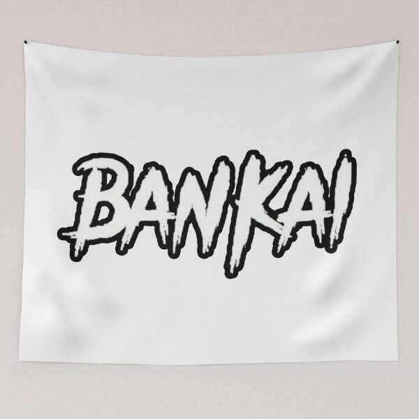 Item preview, Bankai – Bleach Anime Minimalist Text Design designed and sold by frantuliuss.
