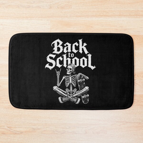 Item preview, Gothic Skeleton Back To School Funny Black And White designed and sold by Mckenna165.