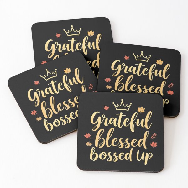 Item preview, Grateful, Blessed & Bossed Up designed and sold by Divine Boutique.