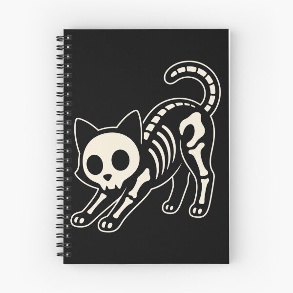 Item preview, Skelecat Cute Skeleton Cat designed and sold by AmayaSingleton.