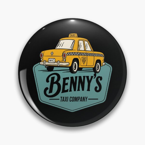 Item preview, Benny’s Taxi Co Retro designed and sold by FieldsnancyArts.