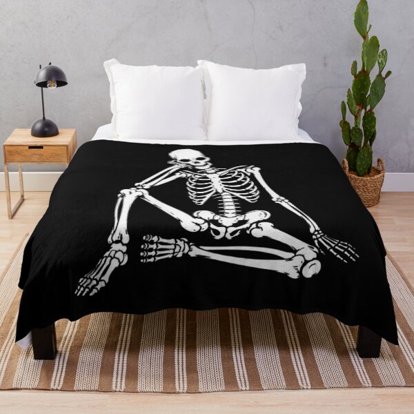 Item preview, Yoga Meditating Skeleton Vintage Halloween Lover designed and sold by Mckenna165.