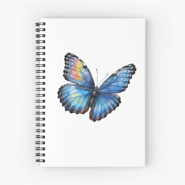 Item preview, Blue Butterfly | Elegant Nature Aesthetic Art designed and sold by Mandayartstudio.