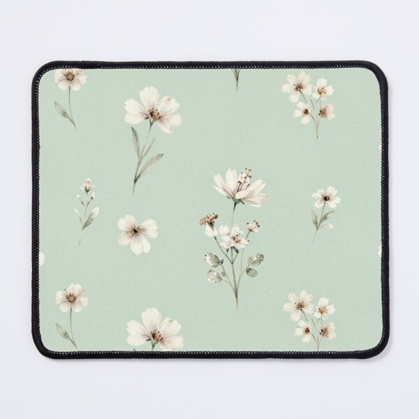 Item preview, Dainty Sage Green Watercolor Wildflower Ditsy Floral designed and sold by jjagani.