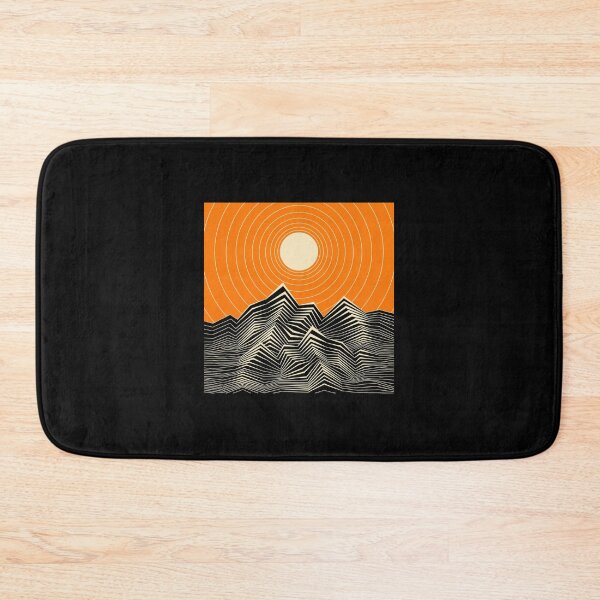 Item preview, Geometric Mountain Sun Line Art designed and sold by fetzrolfs.