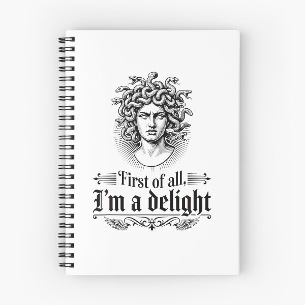 Item preview, First Of All I'M A Delight Medusa Gorgon Greek Sarcasm  designed and sold by RealestInternet.