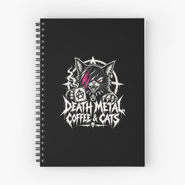 Item preview, Death Metal, Coffee & Cats designed and sold by GyspySoulStudio.