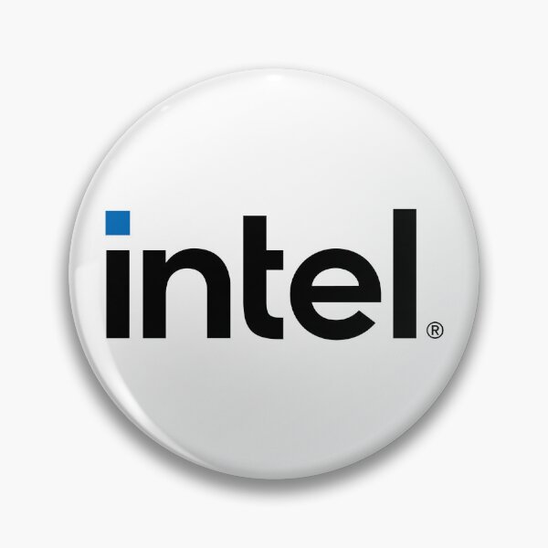 Item preview, Intel Logo Black and Blue Vector Illustration designed and sold by XiaShope.