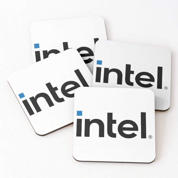 Item preview, Intel Logo Black and Blue Vector Illustration designed and sold by XiaShope.