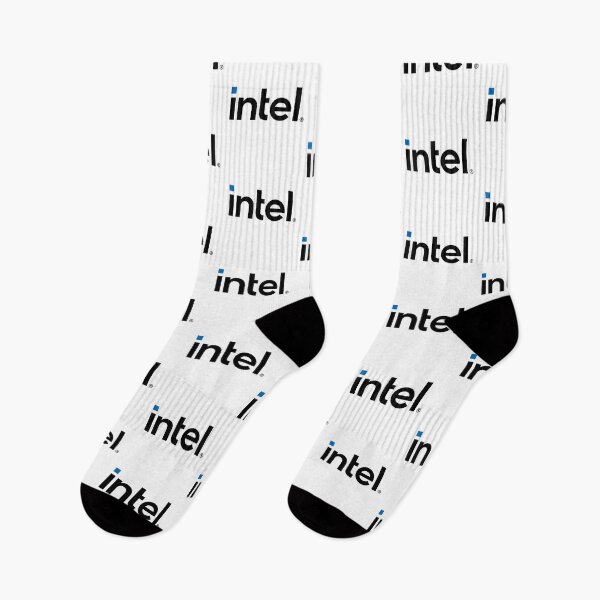 Item preview, Intel Logo Black and Blue Vector Illustration designed and sold by XiaShope.