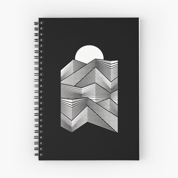 Item preview, Geometric Mountain Sunset Graphic designed and sold by helencacu.