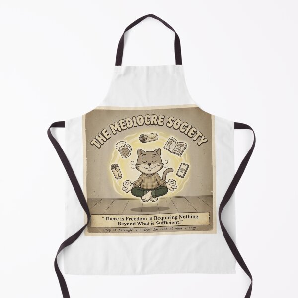 Item preview, The Ascended Slacker designed and sold by The Mediocre Society.
