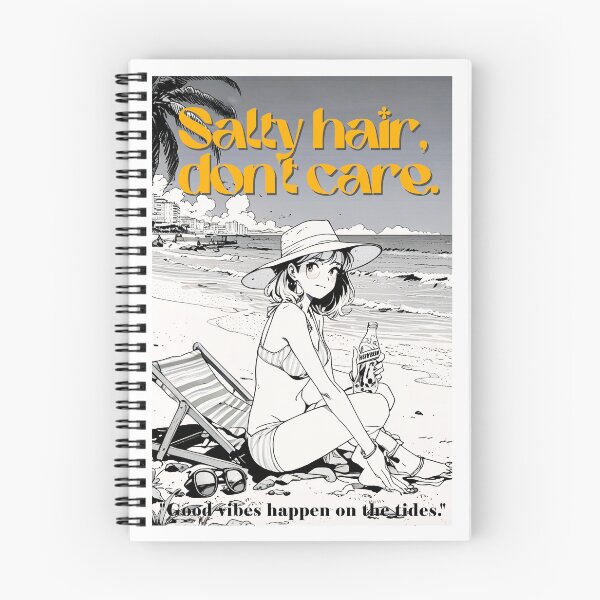 Item preview, A beautiful manga-style girl at the beach: for lovers of sun, sand, and sea. designed and sold by UrbanTRIP.