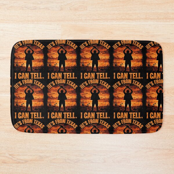 Item preview, Hes From Texas I Can Tell Shirt Halloween Chainsaw Horror designed and sold by RealestInternet.