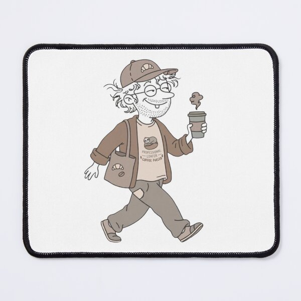 Item preview, Cozy Coffee Walk Lover designed and sold by ThePrintArt.