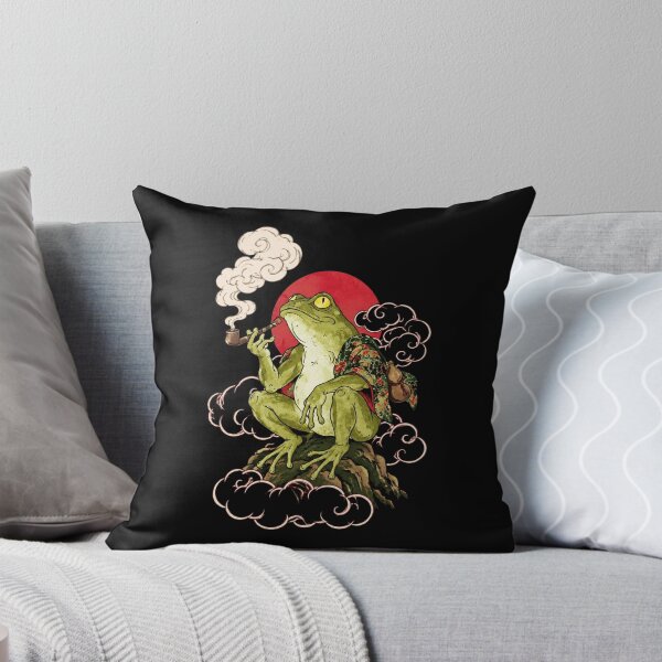 Item preview, Japanese Irezumi Style Frog Floral designed and sold by Kirby376.