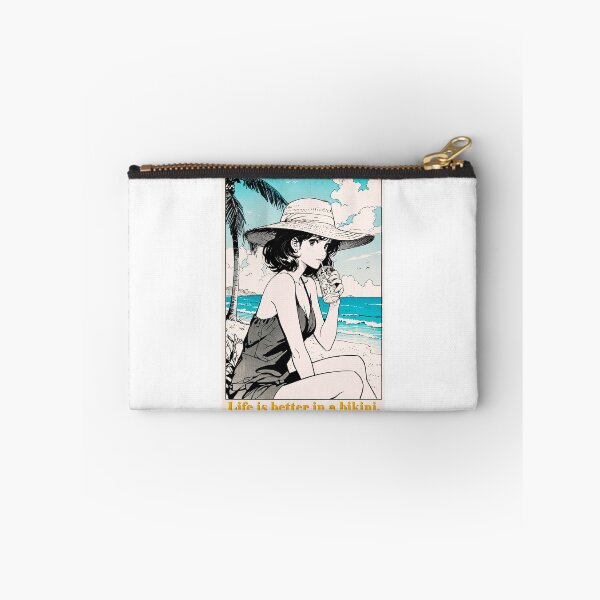 Item preview, A beautiful manga-style girl at the beach: for lovers of sun, sand, and sea. #2 designed and sold by UrbanTRIP.
