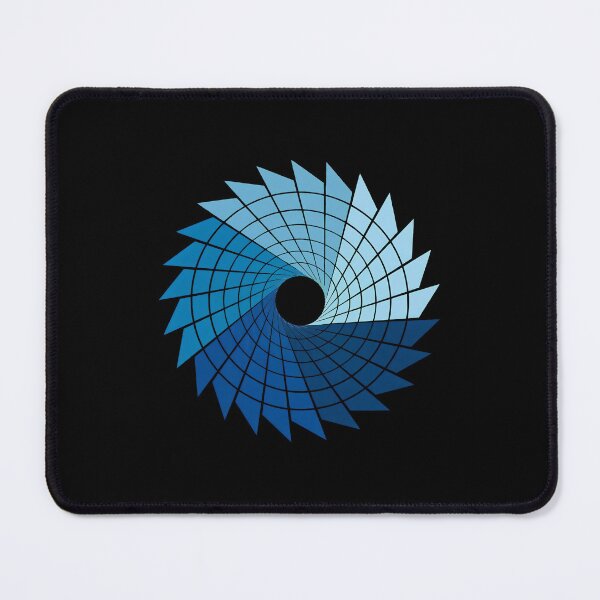 Item preview, Geometric Spiral Blue Design designed and sold by andrasmar.