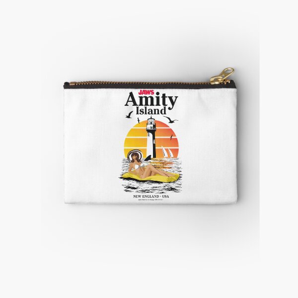 Item preview, Amity Island New England Usa Lighthouse Sunset Beach Vacation designed and sold by NiaHaron.
