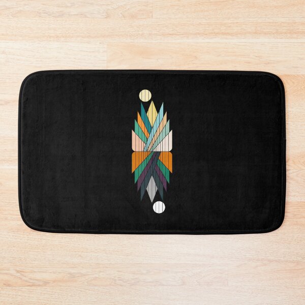 Item preview, Geometric Sun Moon Reflection Abstract Art designed and sold by lasopent.
