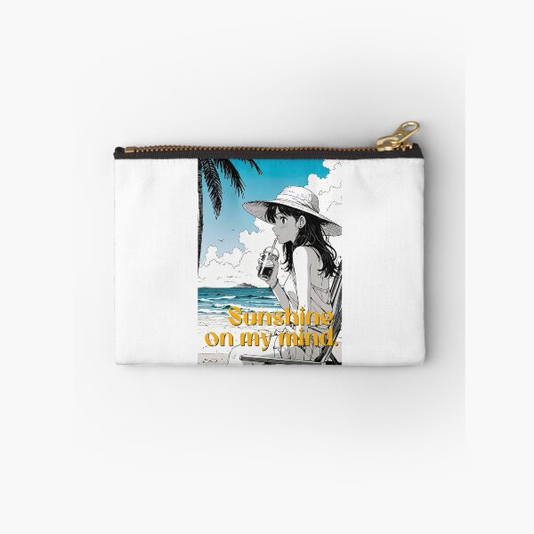 Item preview, A beautiful manga-style girl at the beach: for lovers of sun, sand, and sea. #3 designed and sold by UrbanTRIP.