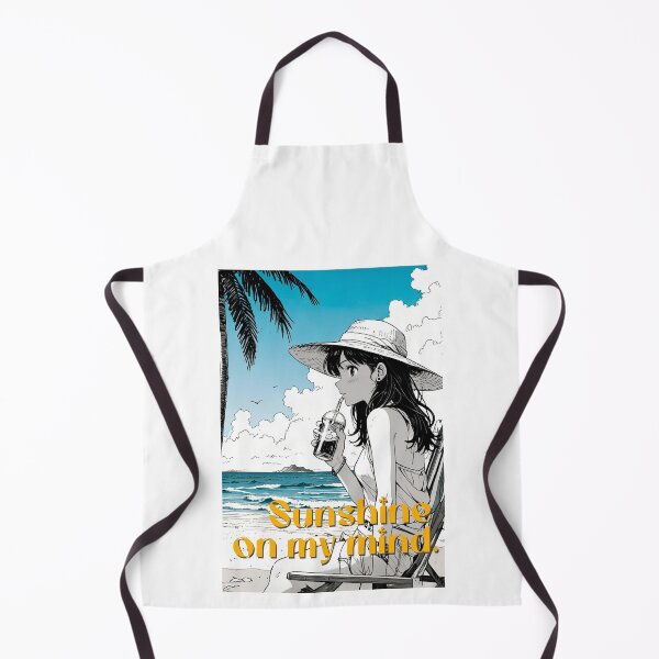 Item preview, A beautiful manga-style girl at the beach: for lovers of sun, sand, and sea. #3 designed and sold by UrbanTRIP.
