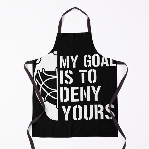 Item preview, Goalie Mask My Goal Is To Deny Yours designed and sold by Domenikolas.