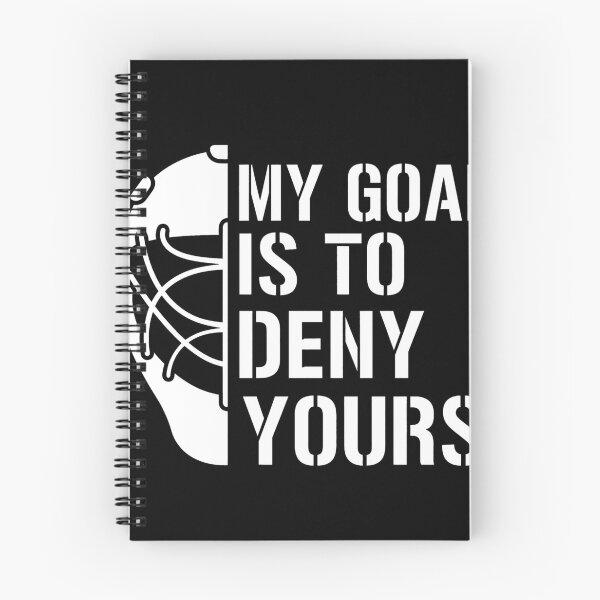 Item preview, Goalie Mask My Goal Is To Deny Yours designed and sold by Domenikolas.