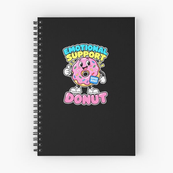 Item preview, Funny Emotional Support Donut Support Buddy Art designed and sold by elderberry.