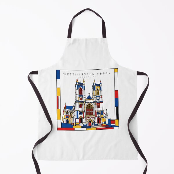 Item preview, Westminster Abbey London Mondrian Style 3D Poster designed and sold by CMYKStudio.