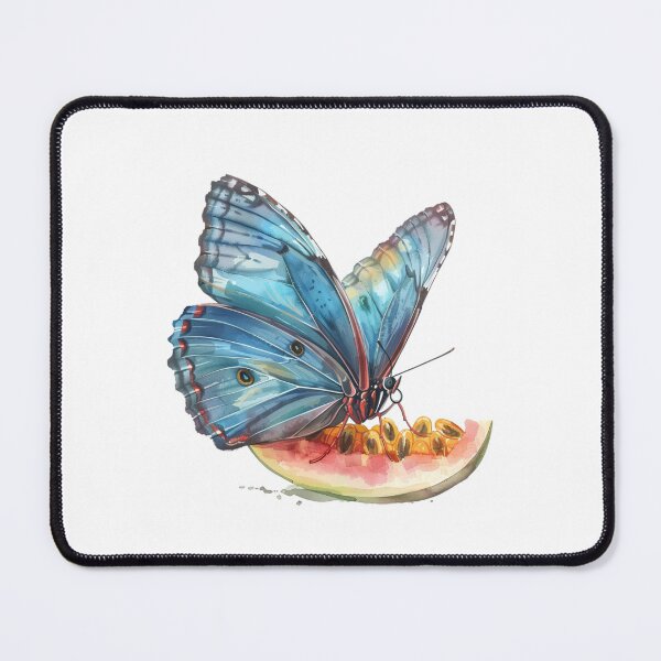 Item preview, Blue Butterfly | Elegant Nature Aesthetic Art designed and sold by Mandayartstudio.