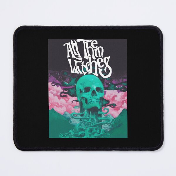 Item preview, All Them Witches Skull Psychedelic Art designed and sold by MurielWisozkdg.