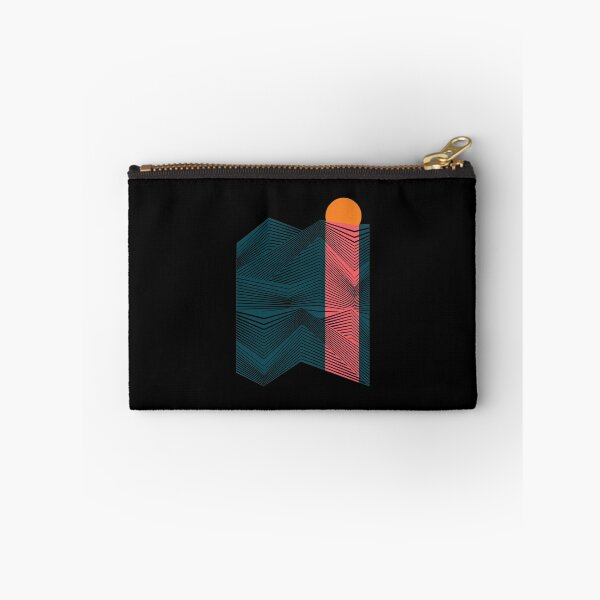 Item preview, Geometric Sunset Abstract Landscape Art designed and sold by lamercarv.